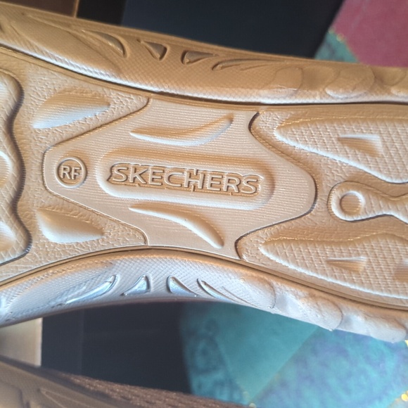 Skechers Reggae Fest Willows relaxed fit 8 grey Women's NEW NWOB - Picture 8 of 9